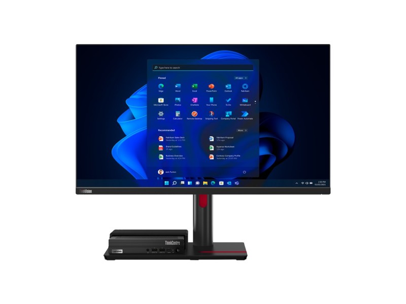 Lenovo ThinkCentre TIO Flex 27i computer monitor 68.6 cm (27) 1920 x 1080 pixels Full HD LED Black 12BKMAT1EU – Lenovo LCD & LED Монитори