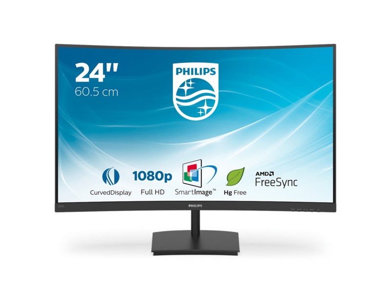 Philips E Line 241E1SC/00 LED display 59.9 cm (23.6) 1920 x 1080 pixels Full HD Black 241E1SC/00 – Philips LCD & LED Монитори
