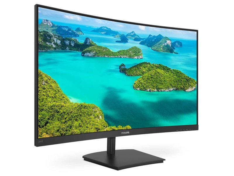 Philips E Line 241E1SCA/00 computer monitor 59.9 cm (23.6) 1920 x 1080 pixels Full HD LCD Black 241E1SCA/00 – Philips LCD & LED Монитори