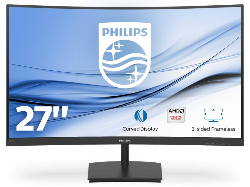 Philips E Line 271E1SCA/00 LED display 68.6 cm (27) 1920 x 1080 pixels Full HD LCD Black 271E1SCA/00 – Philips LCD & LED Монитори
