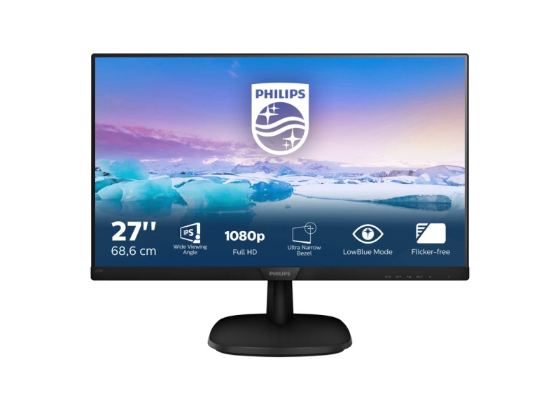Philips V Line Full HD LCD monitor 273V7QDSB/00 273V7QDSB/00 – Philips LCD & LED Монитори