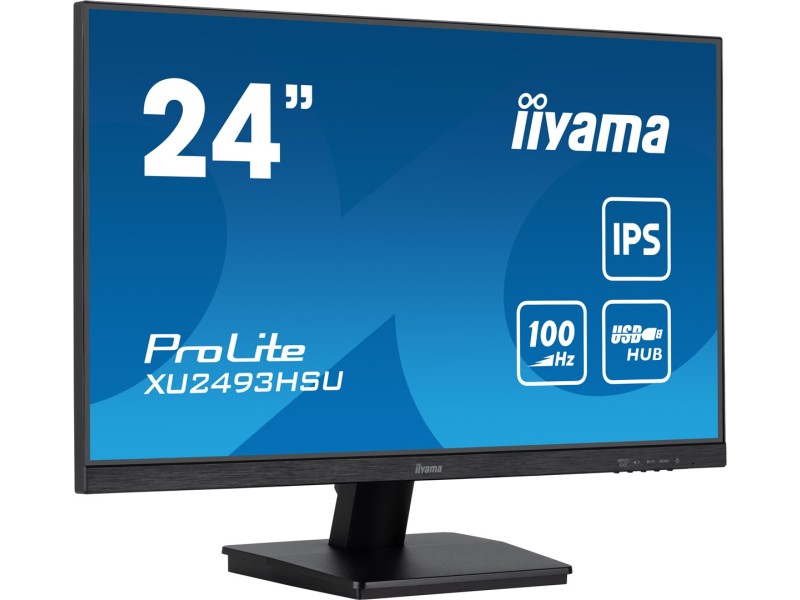 iiyama ProLite XU2493HSU-B7 computer monitor 60.5 cm (23.8) 1920 x 1080 pixels Full HD LED Black XU2493HSU-B7 – IIYAMA LCD & LED Монитори