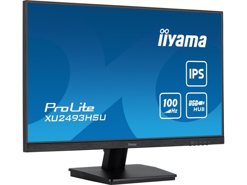 iiyama ProLite XU2493HSU-B7 computer monitor 60.5 cm (23.8) 1920 x 1080 pixels Full HD LED Black XU2493HSU-B7 – IIYAMA LCD & LED Монитори