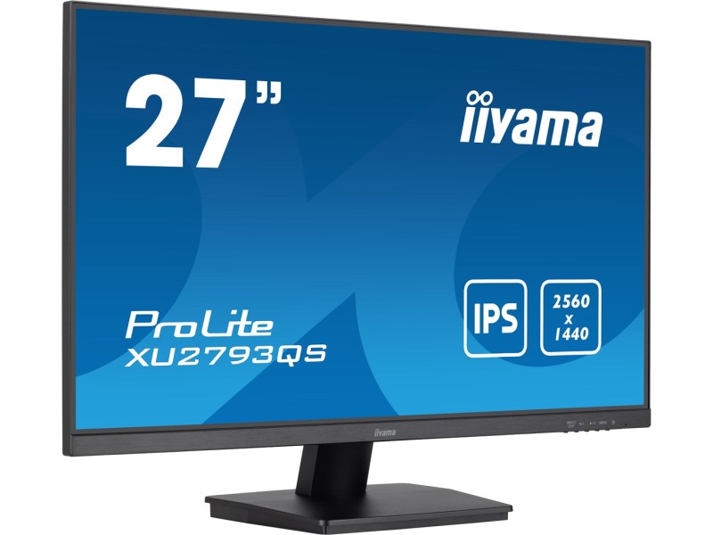 iiyama ProLite XU2793QS-B7 computer monitor 68.6 cm (27) 2560 x 1440 pixels 4K Ultra HD LED Black XU2793QS-B7 – IIYAMA LCD & LED Монитори