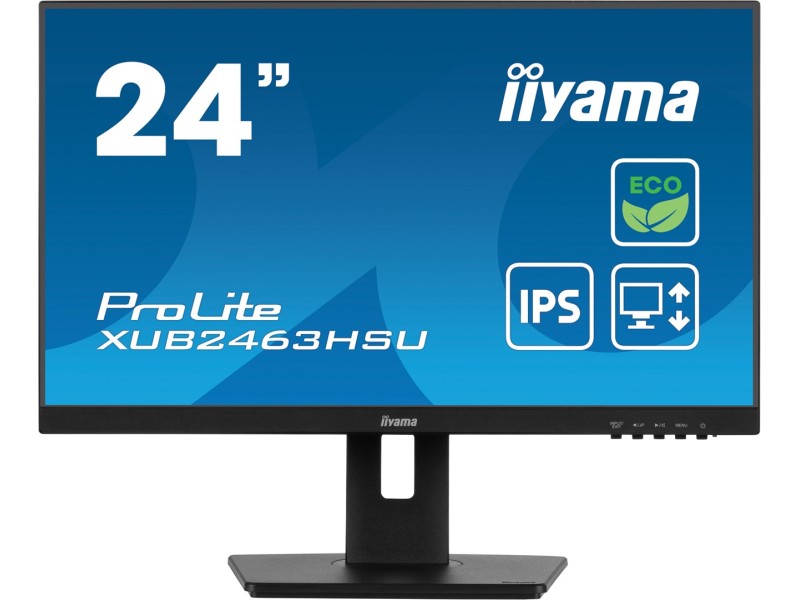iiyama ProLite XUB2463HSU-B1 computer monitor 61 cm (24) 1920 x 1080 pixels Full HD LED Black XUB2463HSU-B1 – IIYAMA LCD & LED Монитори