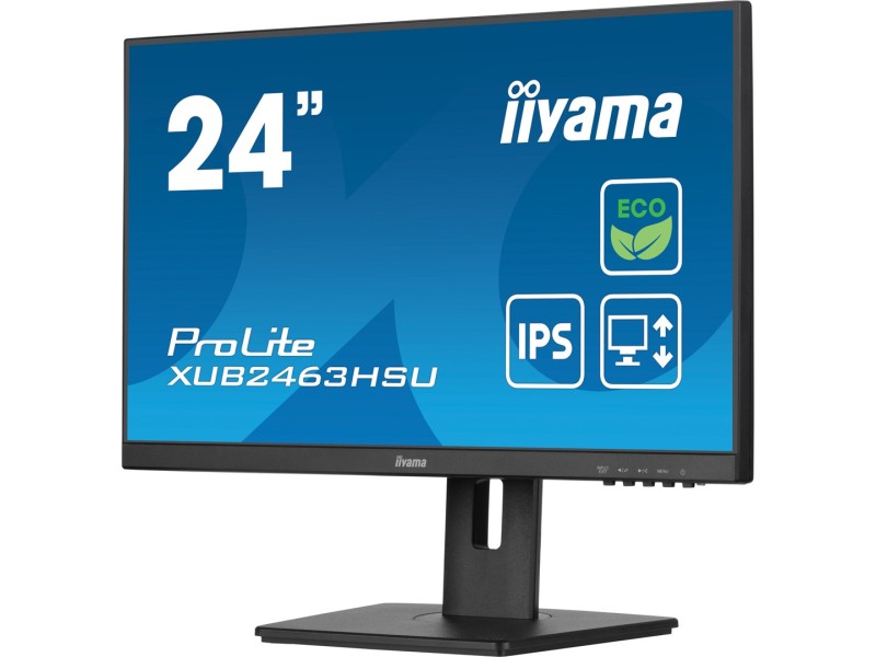 iiyama ProLite XUB2463HSU-B1 computer monitor 61 cm (24) 1920 x 1080 pixels Full HD LED Black XUB2463HSU-B1 – IIYAMA LCD & LED Монитори