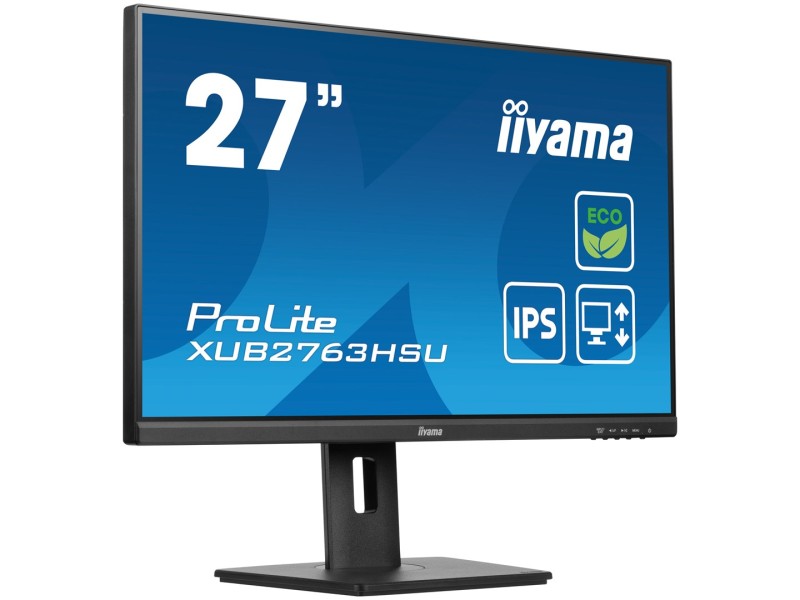 iiyama ProLite XUB2763HSU-B1 computer monitor 68.6 cm (27) 1920 x 1080 pixels Full HD LED Black iiyama ProLite XUB2763HSU-B1 computer monitor 68.6 cm (27) 1920 x 1080 pixels Full HD LED Black XUB2763HSU-B1 – IIYAMA LCD & LED Монитори