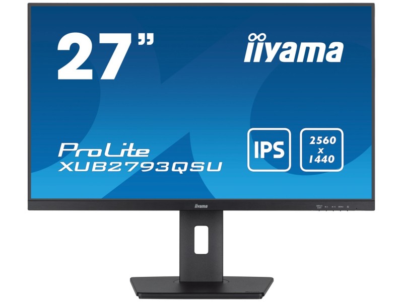 iiyama XUB2793QSU-B7 computer monitor 68.6 cm (27) 2560 x 1140 pixels Wide Quad HD LED Black XUB2793QSU-B7 – IIYAMA LCD & LED Монитори