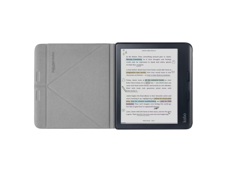 Etui Kobo Libra Colour SleepCover Case Black N428-AC-BK-E-PU – KOBO eBook аксесоари