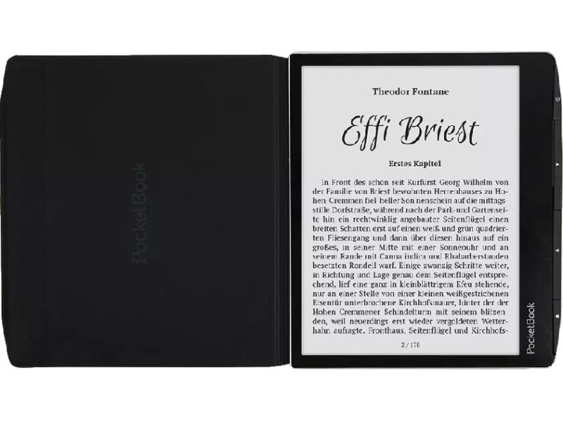 PocketBook N-FP-PU-700-GG-WW e-book reader case 17.8 cm (7) Flip case Black HN-FP-PU-700-GG-WW – POCKETBOOK eBook аксесоари