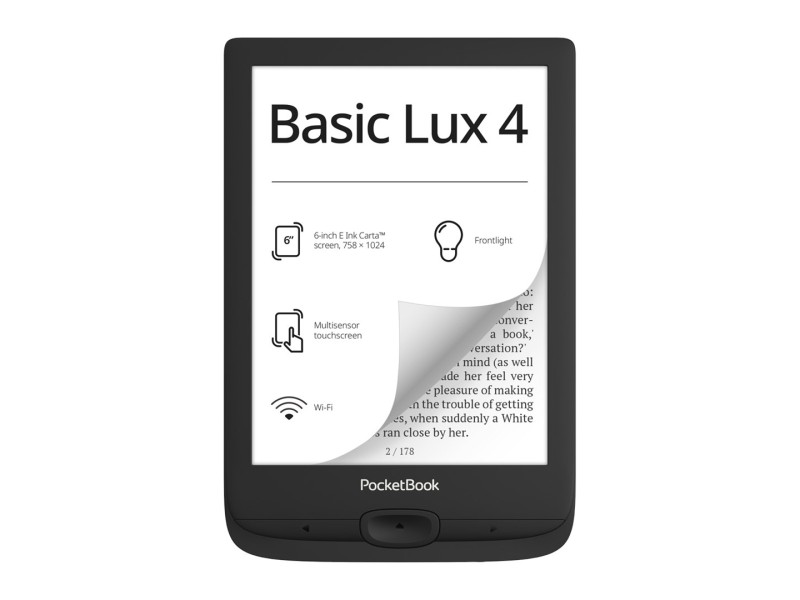 PocketBook 618 Basic Lux 4 Black PB618-P-WW – POCKETBOOK eBook четци