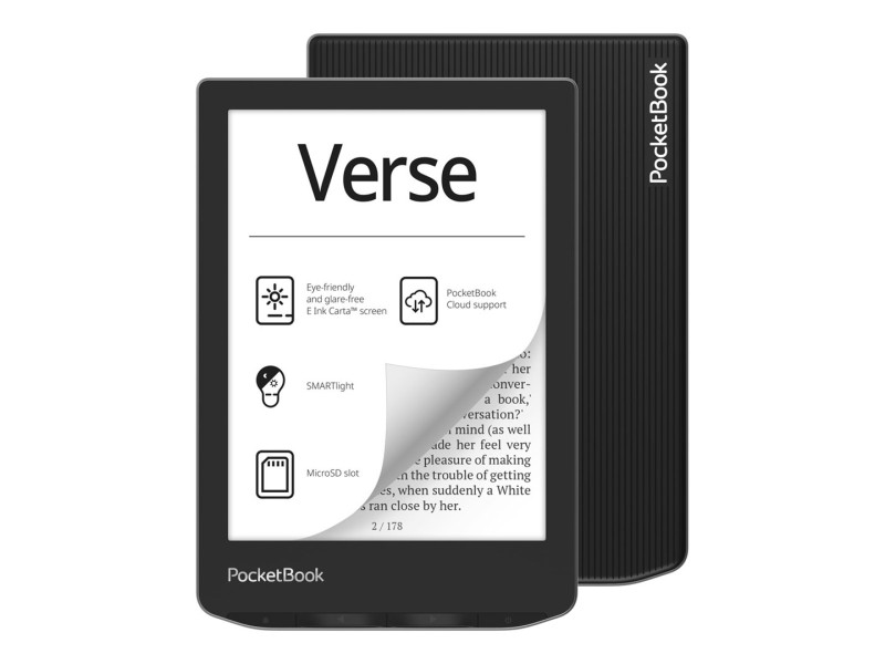 PocketBook Verse (629) reader grey PB629-M-WW – POCKETBOOK eBook четци