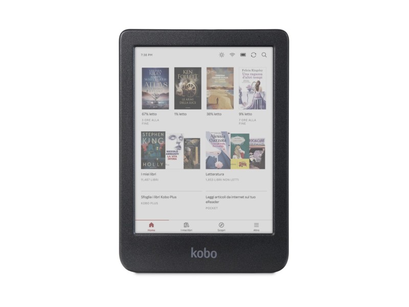 Rakuten Kobo Clara Colour e-book reader Touchscreen 16 GB Wi-Fi Black N367-KU-BK-K-CK – KOBO eBook четци