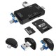 VAKOSS CARD READER 6IN1 USB A / MICRO USB / USB C / SD / MICRO SD / USB TC-R425X TC-R425X – VAKOSS Четци за карти