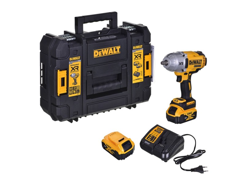 Impact wrench 1/2 18V 2x5.0Ah DCF900P2T-QW DEWALT DCF900P2T-QW – DeWalt Ударни гайковери