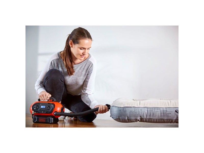 Black & Decker BDCINF18N-QS air compressor 160 l/min AC/Cigar lighter BDCINF18N – BLACK+DECKER Компресори