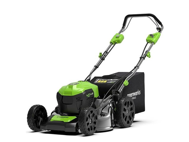 Cordless Lawnmower with Drive 40V 46 cm Greenworks GD40LM46SP - 2506807 2506807 – GREENWORKS Косачки