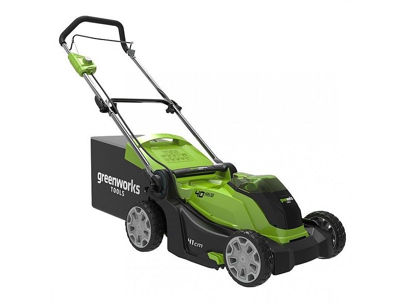 Cordless mower 40V 4Ah 41 cm Greenworks G40LM41K4 - 2504707UB 2504707UB – GREENWORKS Косачки