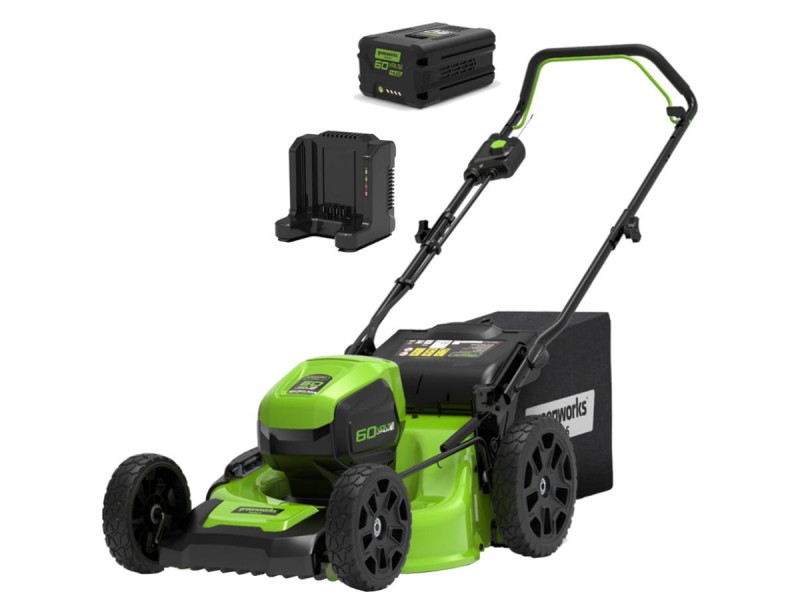 Cordless mower 60V 4Ah 46 cm Greenworks GD60LM46HPK4  - 2502807UB 2502807UB – GREENWORKS Косачки