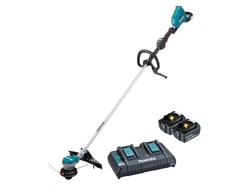 Makita DUR368LPT2 brush cutter/string trimmer 35 cm Battery Black, Blue DUR368LPT2 – MAKITA Тримери