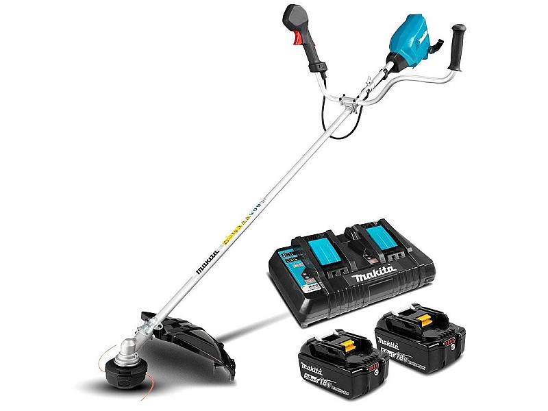 Makita DUR369APT2 brush cutter/string trimmer 1000 W AC/Battery Black, Blue, Grey DUR369APT2 – MAKITA Тримери