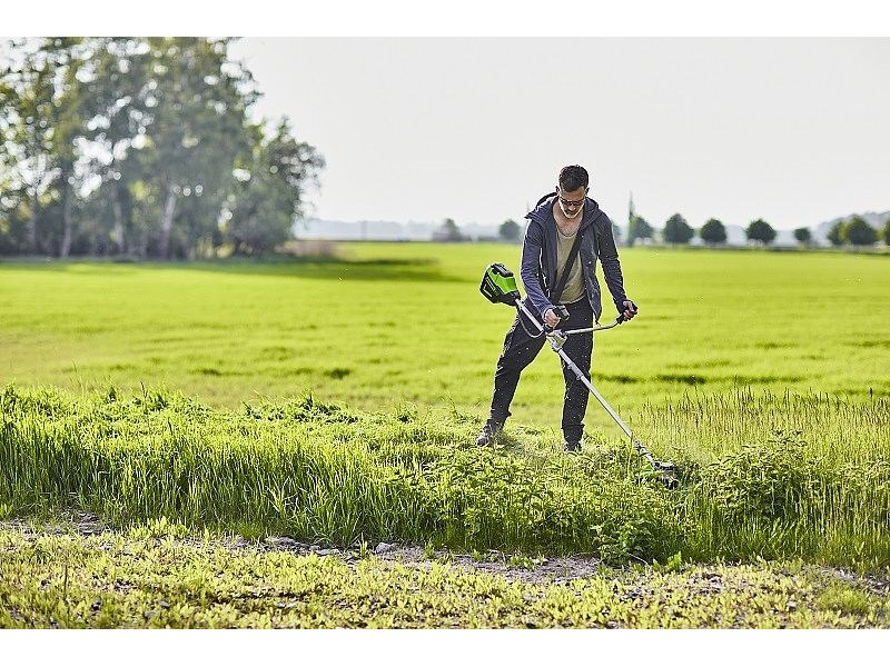 Trimmer/scythe with bike handle 60V Greenworks GD60BCB - 2108407 2108407 – GREENWORKS Тримери