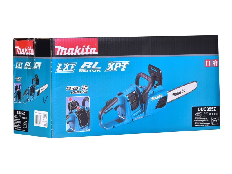 Makita DUC355Z chainsaw Black,Blue DUC355Z – MAKITA Верижни триони