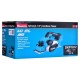 Makita DKP181Z power planer 12000 RPM Black,Blue DKP181Z – MAKITA Електрически рендета