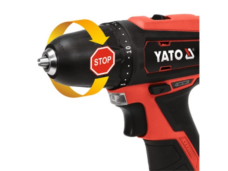 Yato YT-82901 power screwdriver/impact driver 1300 RPM Black, Red YT-82901 – YATO Винтовери