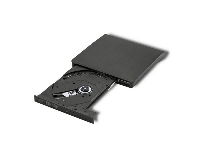 Qoltec 51857 External DVD-RW recorder |USB 3:0|Black 51857 – Qoltec Оптични устройства