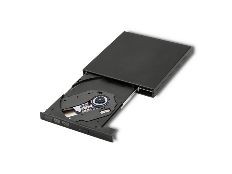Qoltec 51858 External DVD-RW recorder |USB 2.0|Black 51858 – Qoltec Оптични устройства