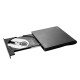 SAVIO AK-59 External slim CD/DVD Recorder R/RW - USB-C/USB-A, black AK-59 – SAVIO Оптични устройства