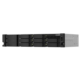 QNAP TS-864EU-8G NAS/storage server Rack (2U) Ethernet LAN Black