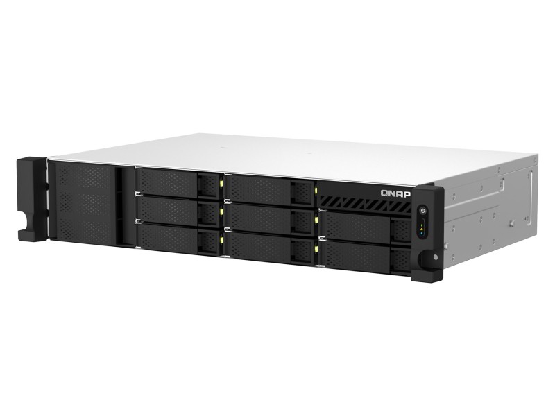 QNAP TS-864EU-8G NAS/storage server Rack (2U) Ethernet LAN Black TS-864EU-8G – QNAP Сървъри