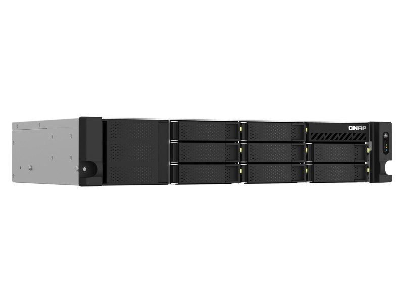QNAP TS-864EU-RP-8G NAS/storage server Rack (2U) Ethernet LAN Black TS-864EU-RP-8G – QNAP Сървъри