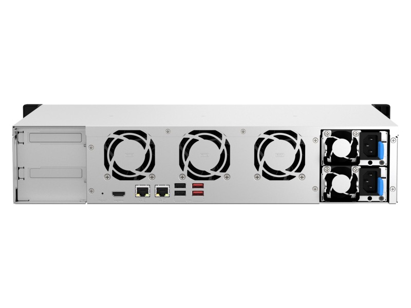 QNAP TS-864EU-RP-8G NAS/storage server Rack (2U) Ethernet LAN Black TS-864EU-RP-8G – QNAP Сървъри
