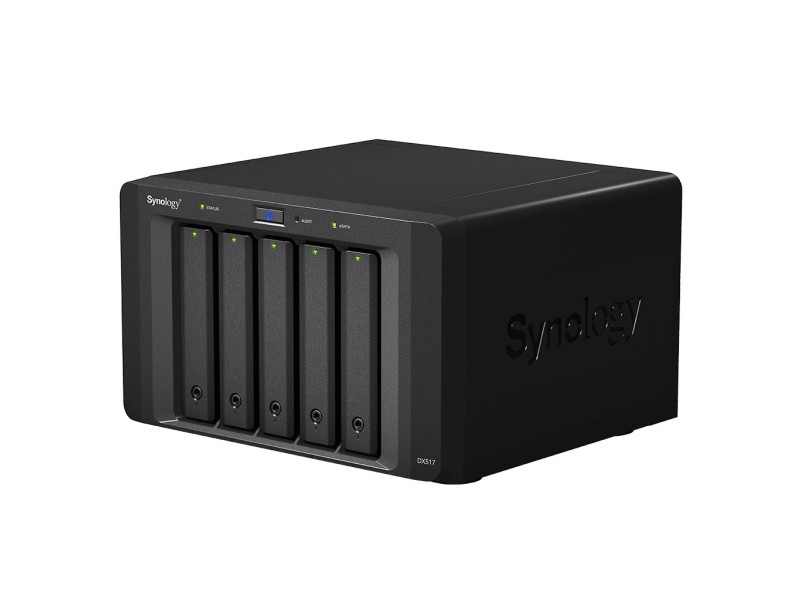 Synology DX517 disk array Desktop Black DX517 – Synology Сървъри