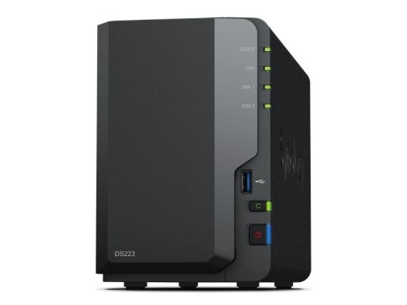 Synology DiskStation DS223 NAS/storage server Desktop Ethernet LAN RTD1619B DS223 – Synology Сървъри