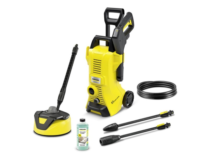 Kärcher K 3 Power Control Home T 5 pressure washer Upright Electric 380 l/h 1600 W Black, Yellow 1.676-106.0 – KARCHER Водоструйки