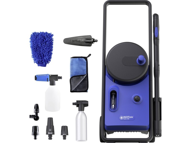 Nilfisk Core 140-8 PowerControl In-Hand PREMIUM CAR pressure washer Upright Electric 474 l/h 1800 W Blue 128471278 – NILFISK Водоструйки