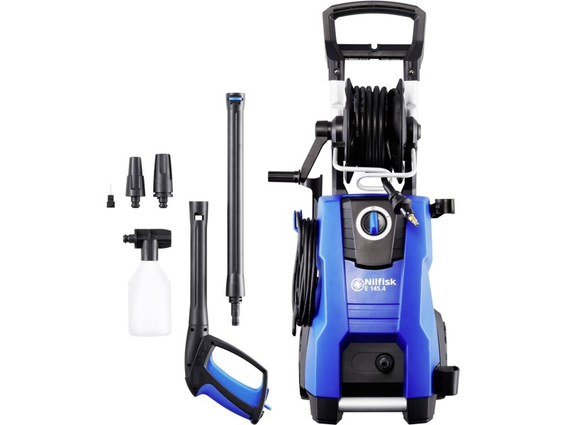 Nilfisk E 145.4-9 X-TRA EU pressure washer, upright 500 l/h 2100 W Blue, Black 128471185 – NILFISK Водоструйки