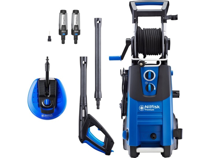 Nilfisk PREMIUM 180-10 EU GARDEN pressure washer Upright Electricity 610 l/h 2900 W Blue, Black 128471242 – NILFISK Водоструйки