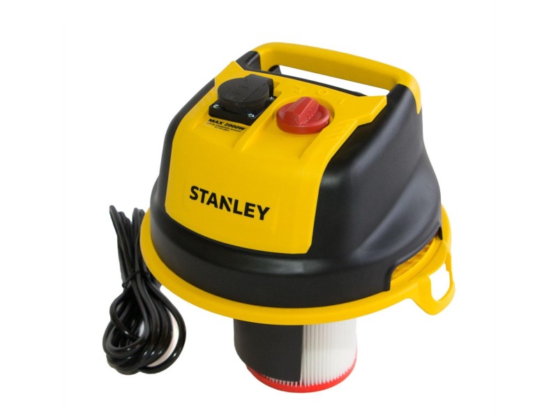 Stanley SXVC20PTE Industrial Vacuum Cleaner Black, Yellow 1200 W SXVC20PTE – STANLEY Индустриални прахосмукачки