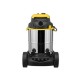Stanley SXVC30XTDE Black, Stainless steel, Yellow 1600 W SXVC30XTDE – STANLEY Индустриални прахосмукачки