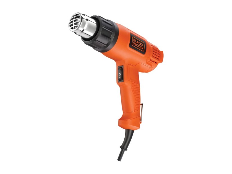 Black & Decker KX1650-QS heat gun 740 l/min 600 °C 1750 W Black, Orange KX1650-QS – Black&Decker Пистолети за горещ въздух
