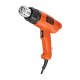 Black & Decker KX1650-QS heat gun 740 l/min 600 °C 1750 W Black, Orange KX1650-QS – Black&Decker Пистолети за горещ въздух