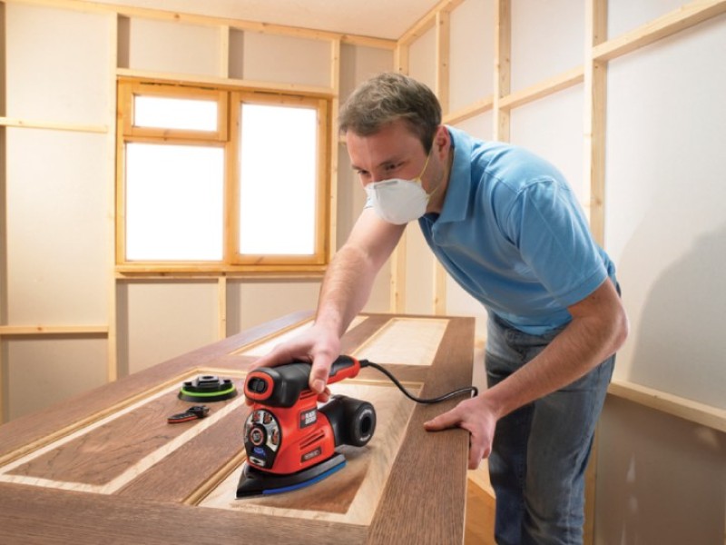 Black & Decker KA280K Multi sander KA280K-QS – BLACK+DECKER Електрически виброшлайфове