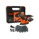 Multi-function sander 120W case BLACK & DECKER KA2500K-QS – Black&Decker Електрически виброшлайфове