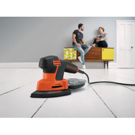 Multi-function sander 120W case BLACK & DECKER