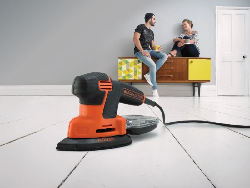 Multi-function sander 120W case BLACK & DECKER KA2500K-QS – Black&Decker Електрически виброшлайфове